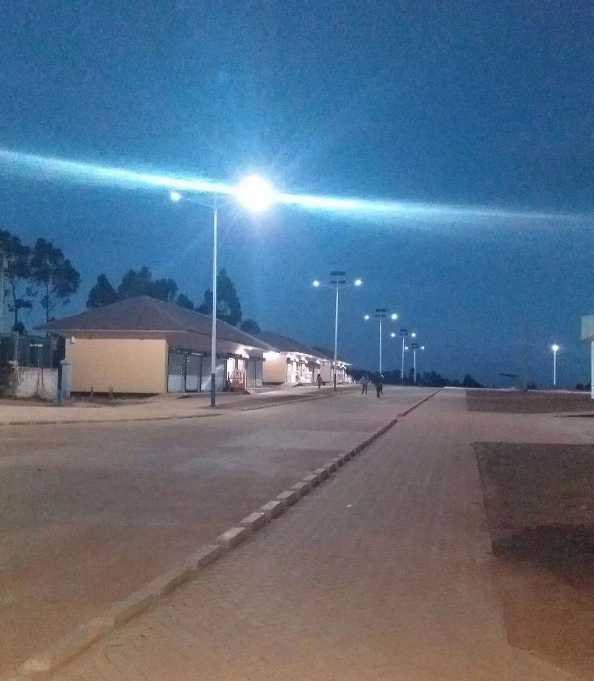 盐源县非洲科特迪瓦太阳能路灯工程